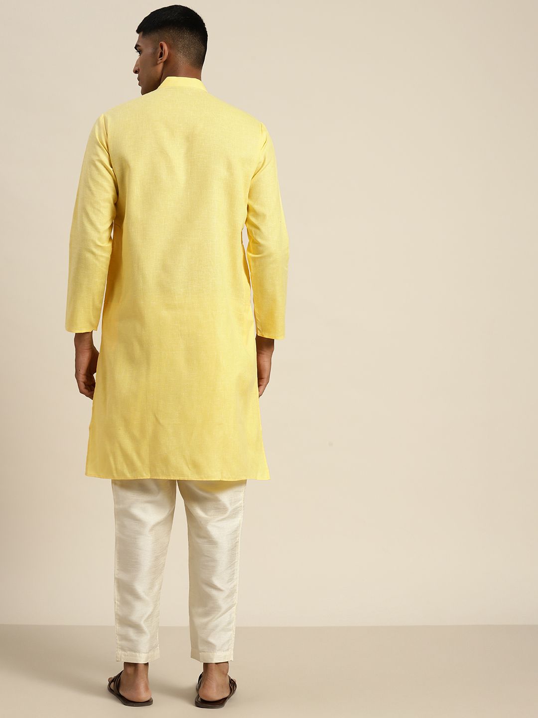 SOJANYA Kurta Lurus Kolar Mandarin Pejal