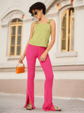 DressBerry Shoulder Straps Ruffled Top