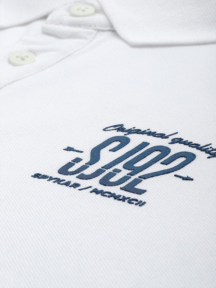SPYKAR Polo Collar Slim Fit T-shirt
