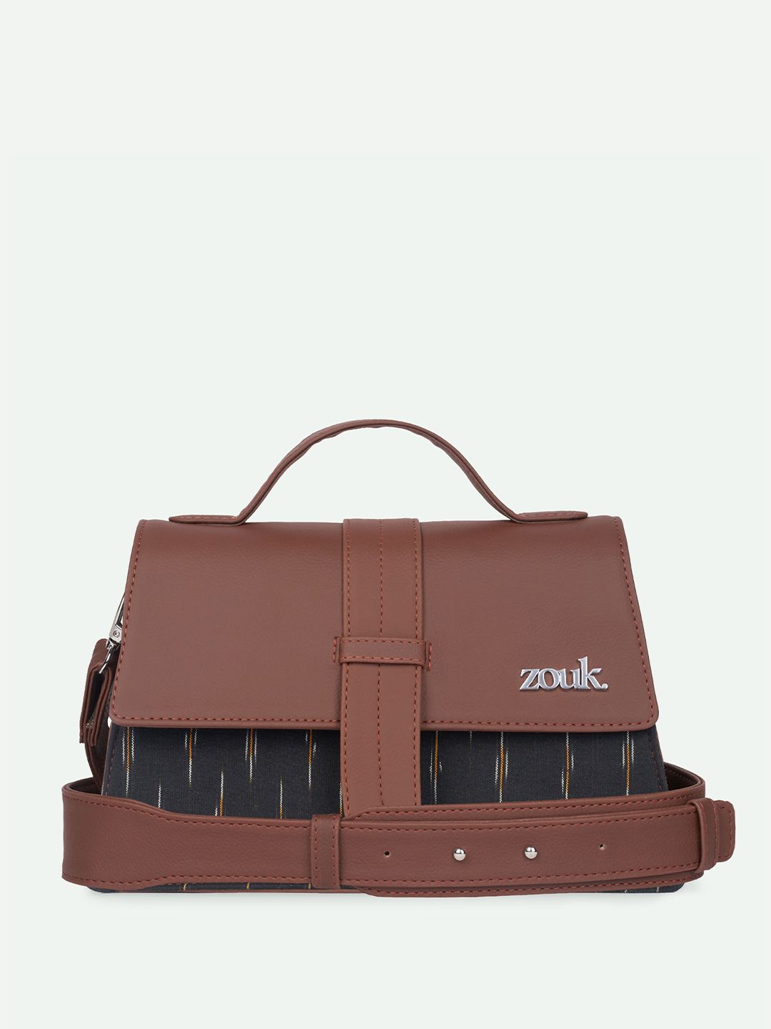 ZOUK Kriti Sanon - Ikat GreRe Iconic Evening Structured Satchel