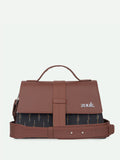 ZOUK Kriti Sanon - Ikat GreRe Iconic Evening Structured Satchel