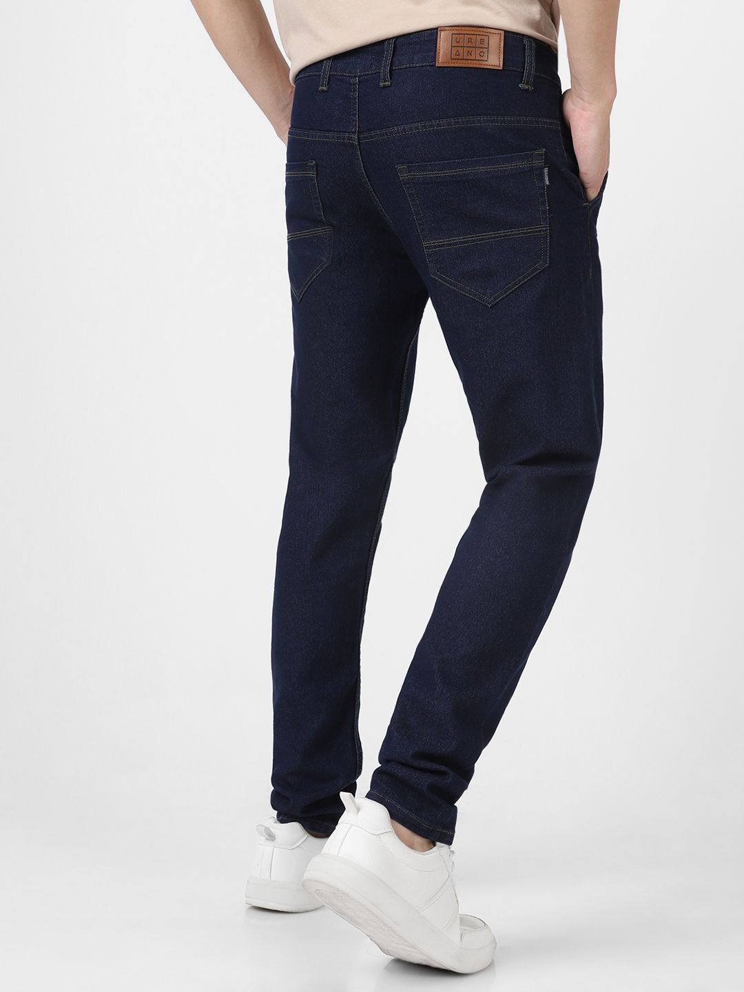 Urbano Fashion Men Blue Slim Fit Stretchable Jeans