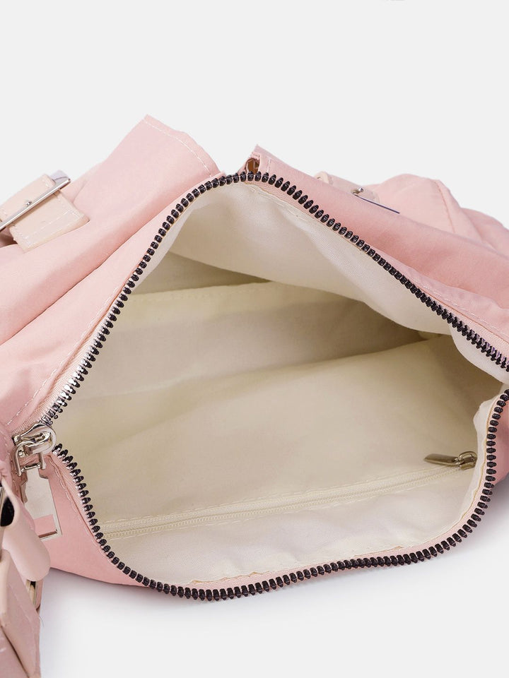 DressBerry Shoulder Bag with Buckle Detail