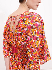 DressBerry Smock Waist Midi Dress