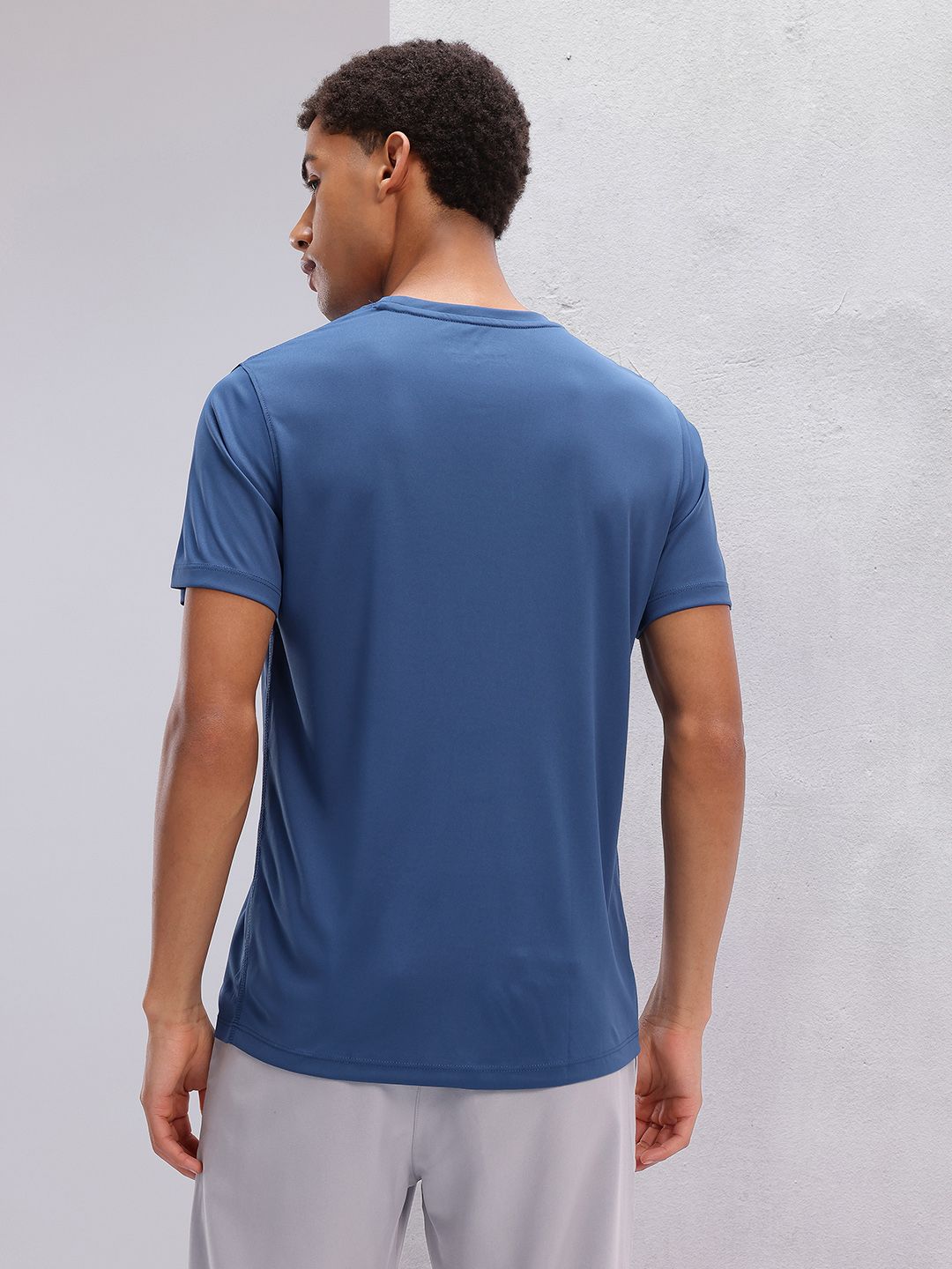 HRX by Hrithik Roshan Brand Logo Print Training T-shirt