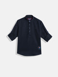 Monte Carlo Boys Textured Casual Smart Fit Shirt
