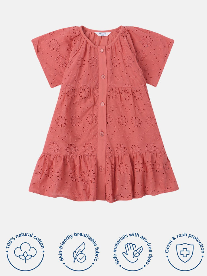 Nauti Nati Cape Sleeve Shirt Dress