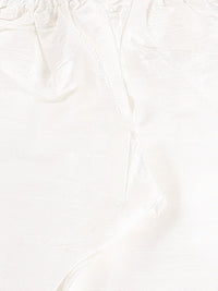 VASTRAMAY Boys White Kurta with Pyjamas