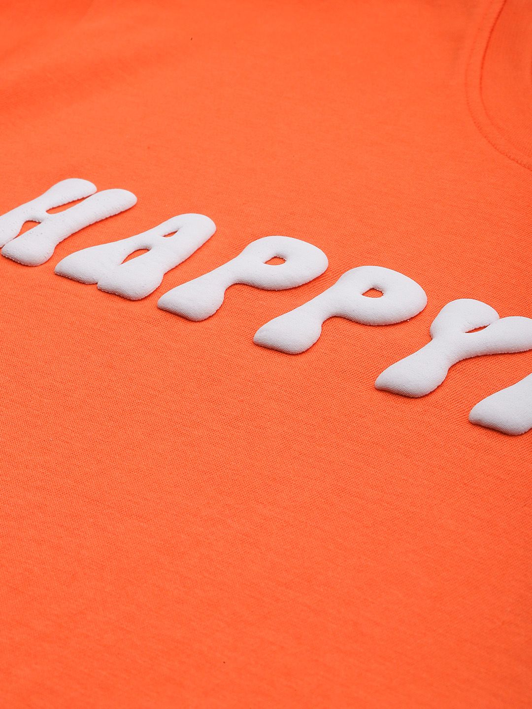 DILLINGER Typography Printed Oversized Longline Pure Cotton T-shirt