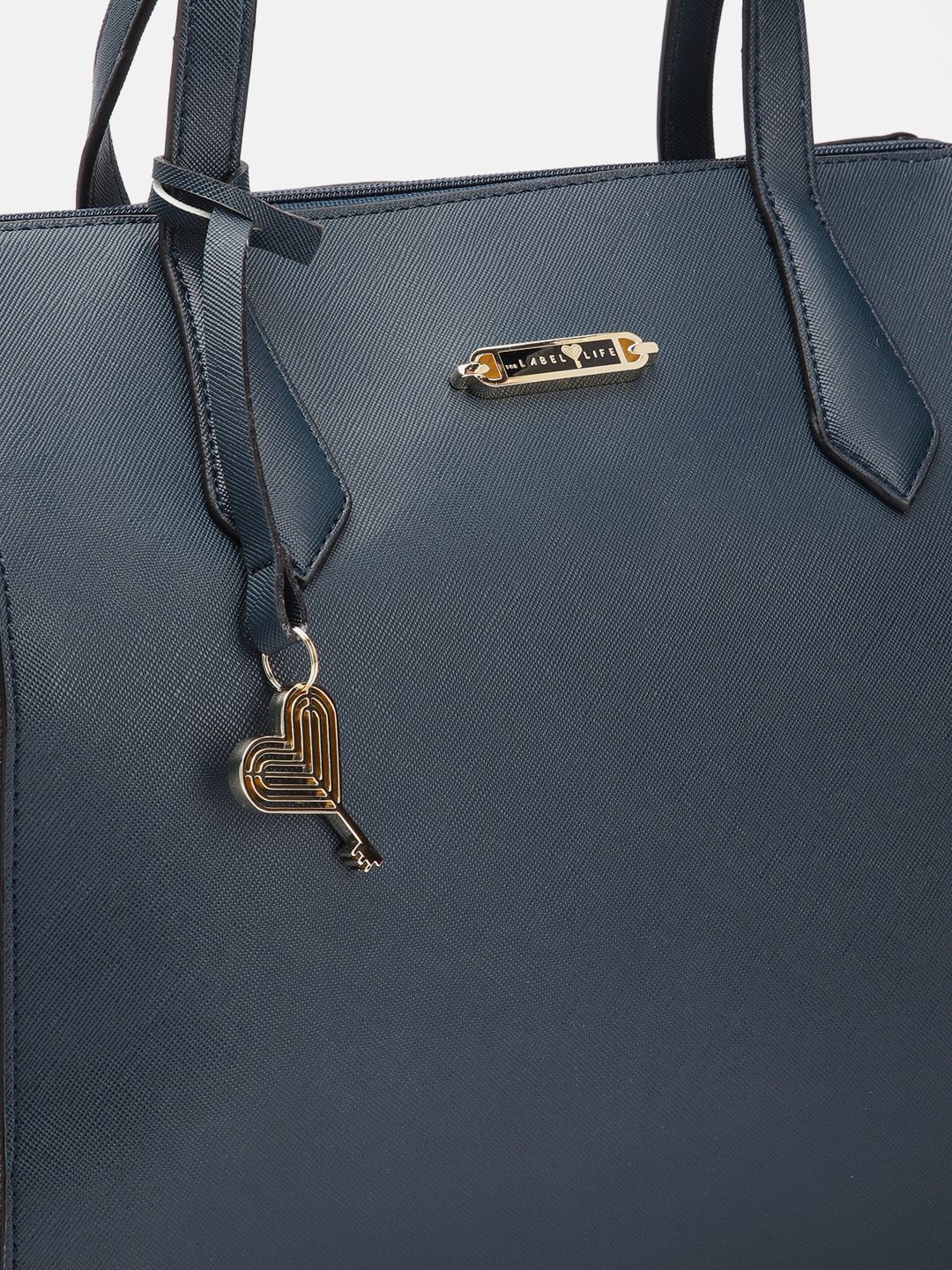 The Label Life Colourblocked Structured Shoulder Bag