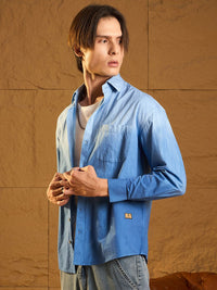 DENNISON Drop Shoulder Oversized Ombre Dyed Shirt