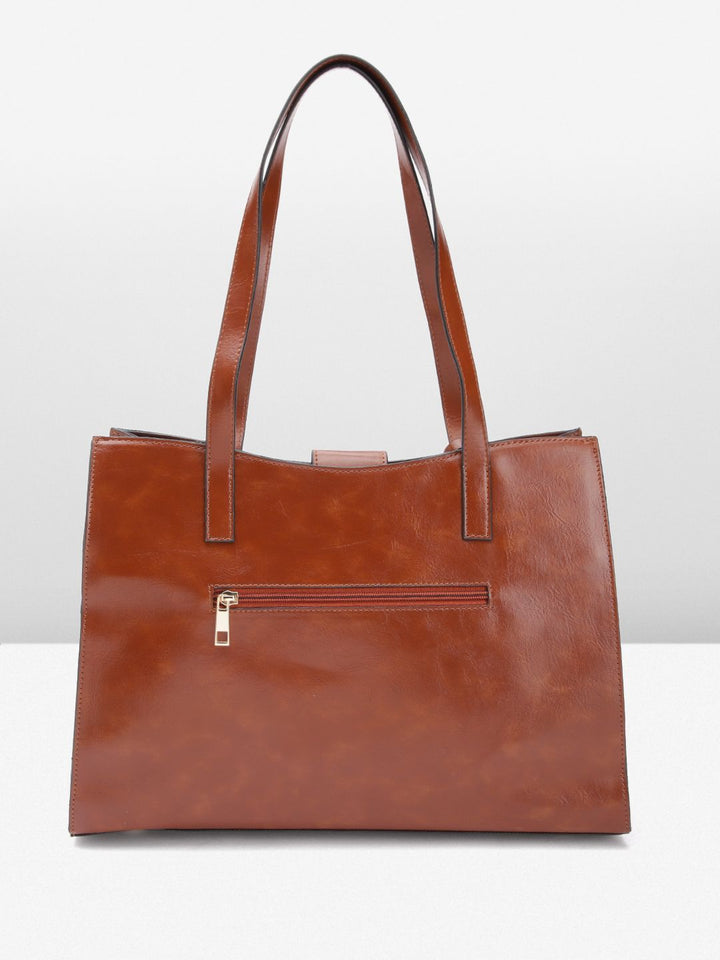 The Label Life Structured Shoulder Bag