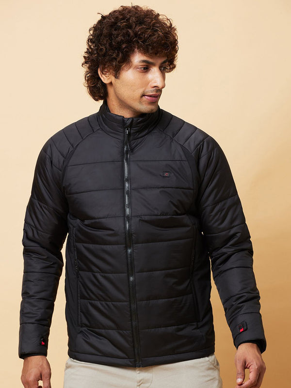 Being Human Printed Hooded jacket