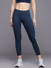 HRX by Hrithik Roshan Women Rapid Dry High Rise Slim Fit Cropped Training Tights