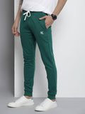 The Indian Garage Co Men Green Solid Joggers