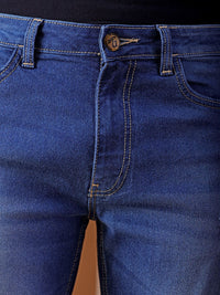 The Indian Garage Co Men Mildly Distressed Mid-Rise Slim Fit Jeans