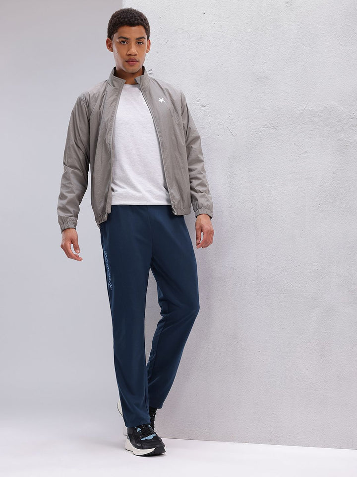 HRX by Hrithik Roshan Men Typography Detail Regular Fit Lifestyle Track Pants