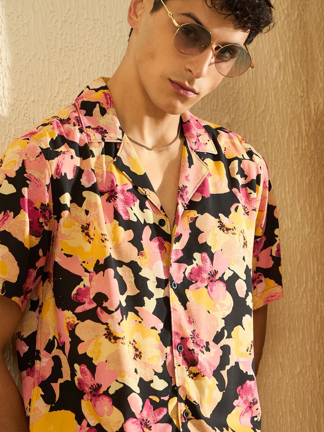 DENNISON Printed Shirt & Shorts Co-Ord