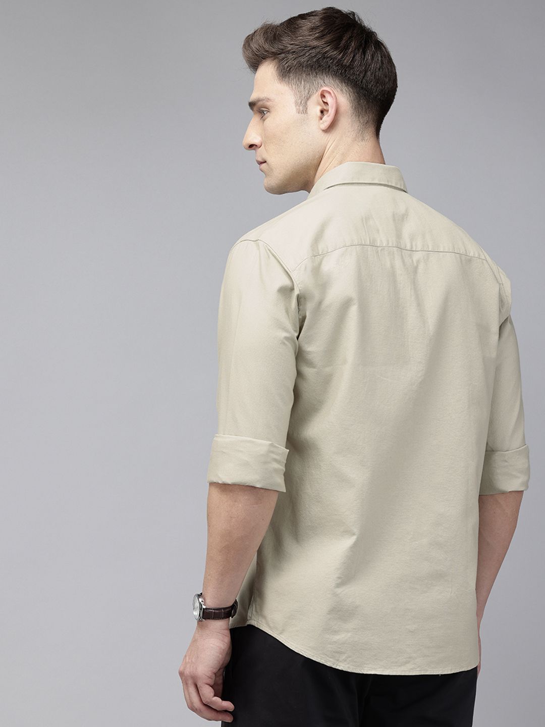 Park Avenue Slim Fit Opaque Pure Cotton Formal Shirt