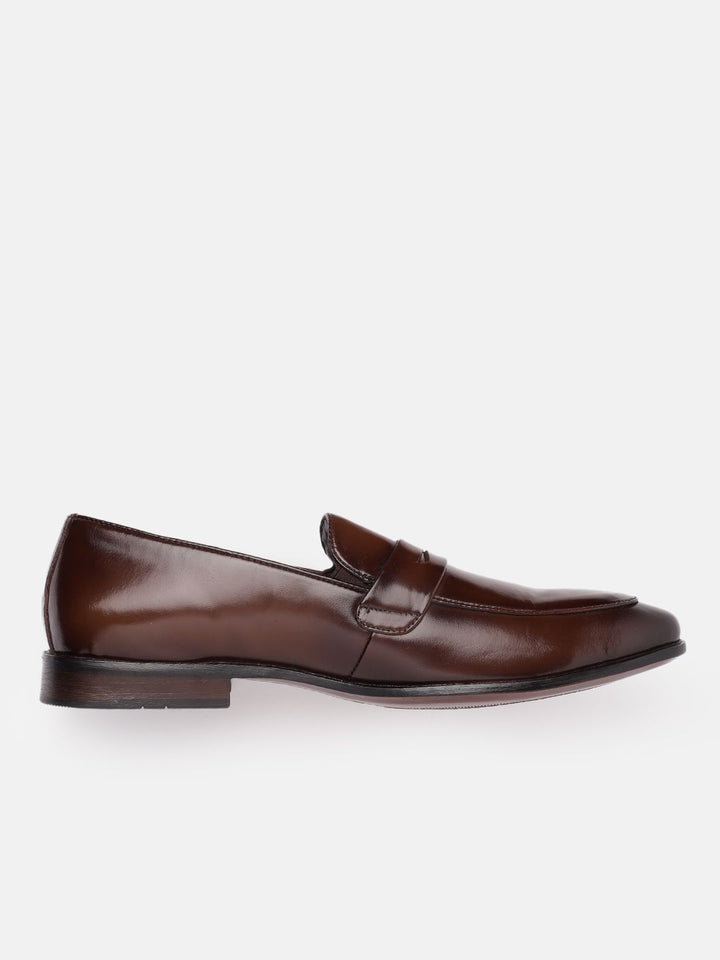 House of Pataudi Men Formal Penny Loafers