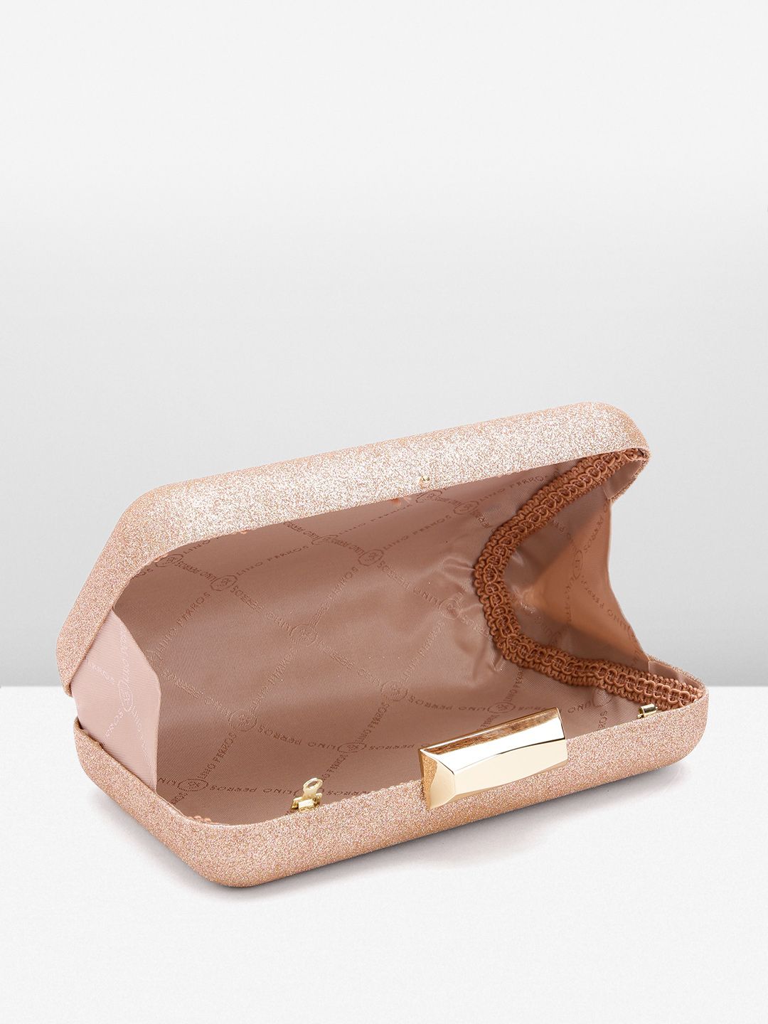 Lino Perros Women Shimmery Party Box Clutch