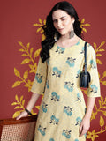 Anouk Women Pure Cotton Floral Printed Kurta