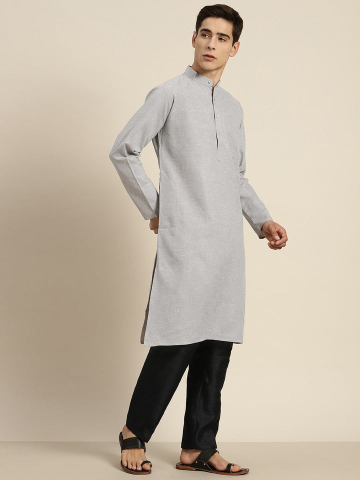 SOJANYA Kurta Lurus Kolar Mandarin Pejal