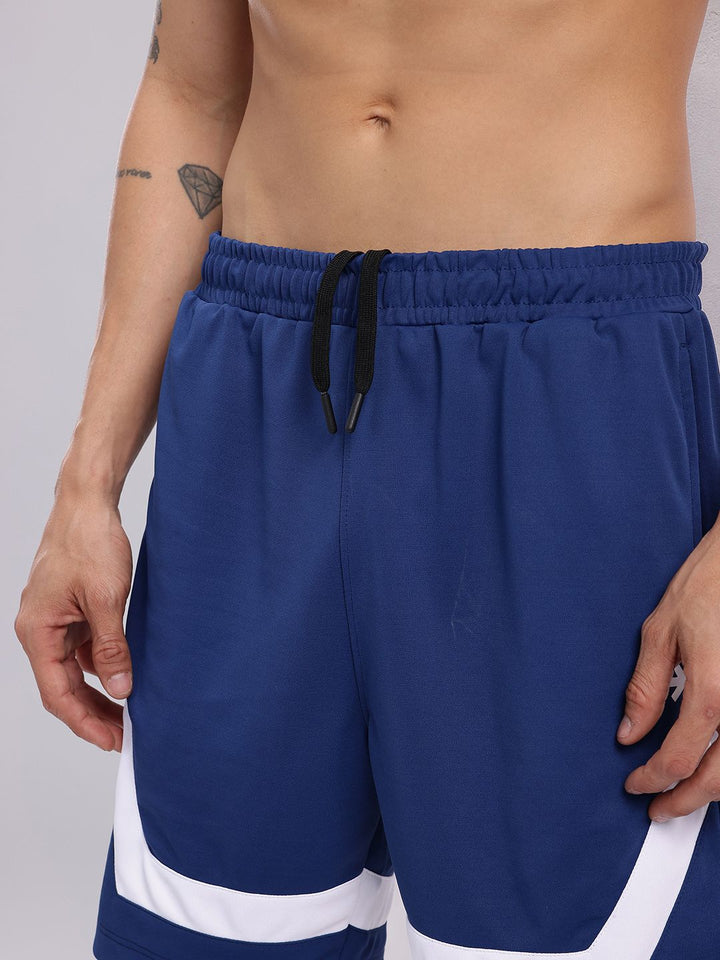 HRX by Hrithik Roshan Men Striped Rapid-Dry Running Shorts
