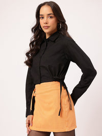 DressBerry Crop Craze Tie-Up Shirt