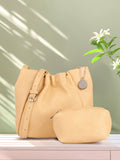 DressBerry Textured Sling Bag with Pouch
