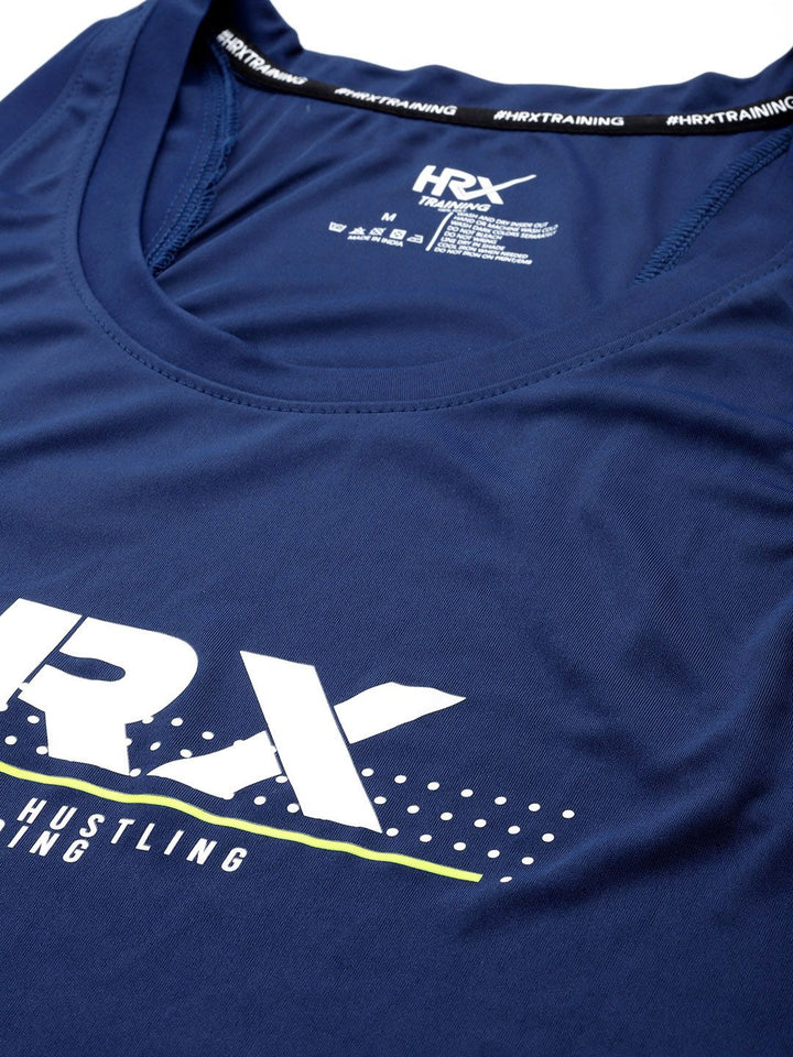 HRX by Hrithik Roshan Printed Rapid-Dry Training T-shirt