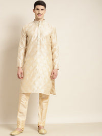 SOJANYA Ethnic Motifs Woven Design Thread Work Kurta