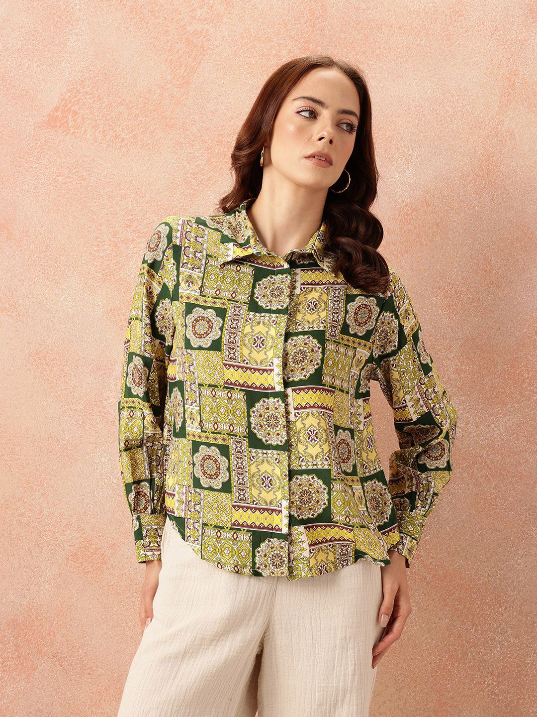 all about you Printed Casual Shirt