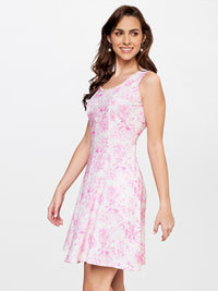 AND Floral Printed Linen Dress