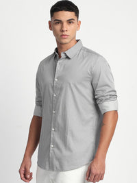 THE BEAR HOUSE Men Slim Fit Opaque Striped Casual Shirt