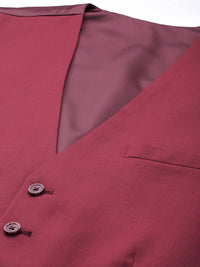 Park Avenue Single Breasted Slim Fit 3-Piece Formal Suit