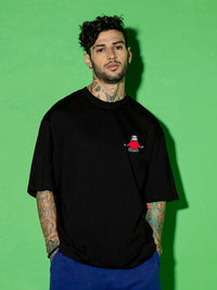 Bewakoof Graphic Printed Oversized Pure Cotton T-shirt
