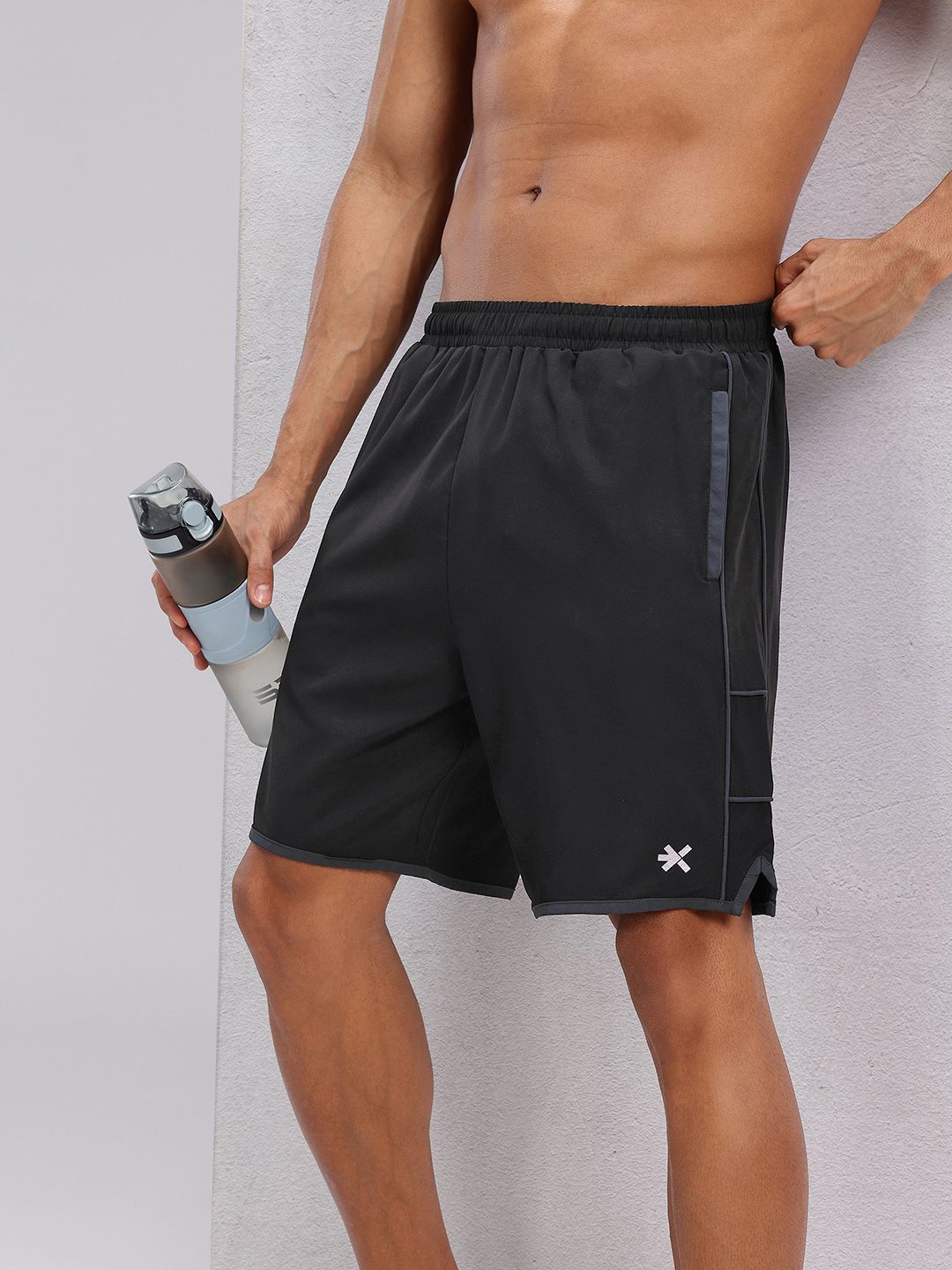 HRX by Hrithik Roshan Men Paneled Training Shorts