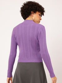 DressBerry Pure Acrylic Ribbed Pullover