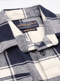The Indian Garage Co Checked Pure Cotton Casual Shirt