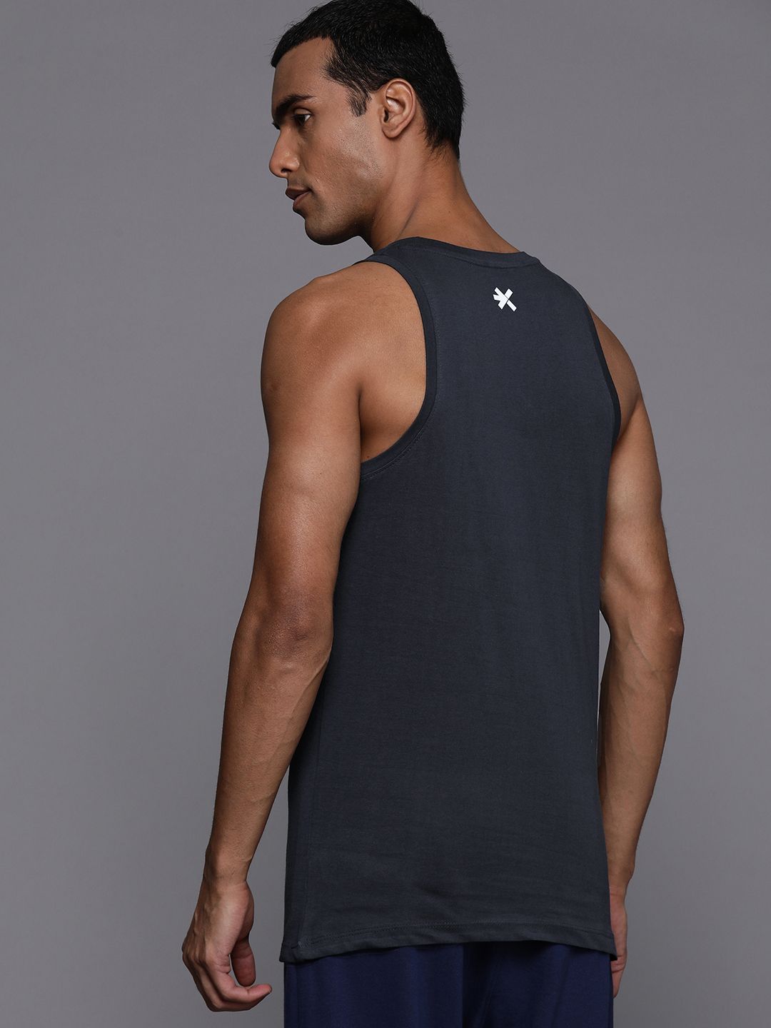HRX by Hrithik Roshan Men Typography Printed Pure Cotton Yoga T-shirt