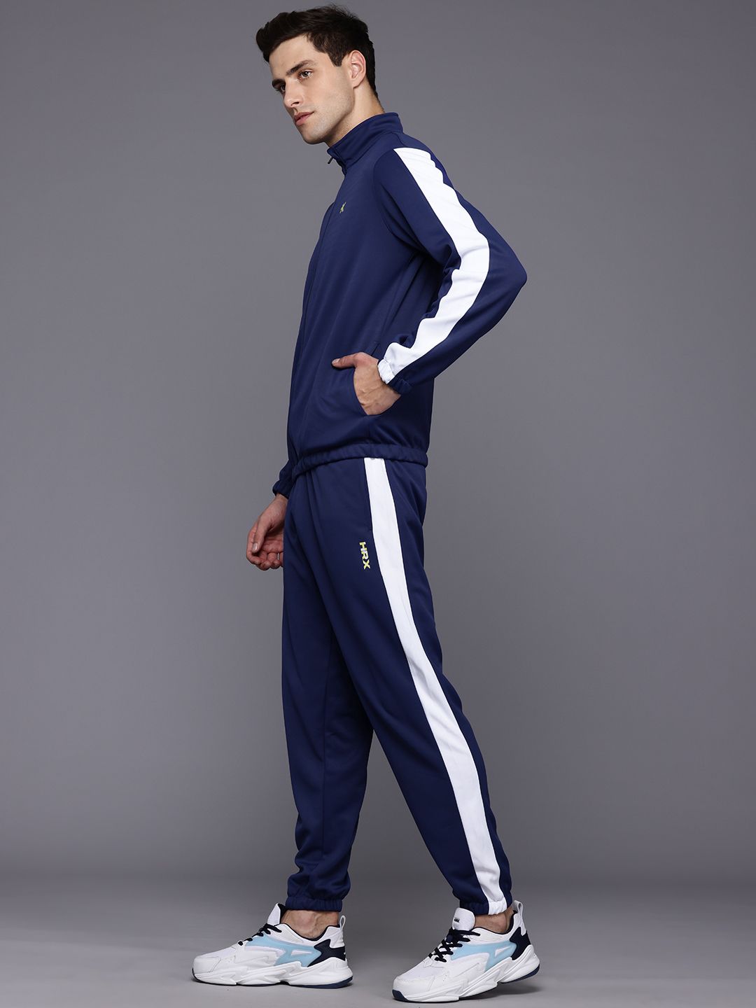 HRX by Hrithik Roshan Rapid-Dry Running Tracksuits
