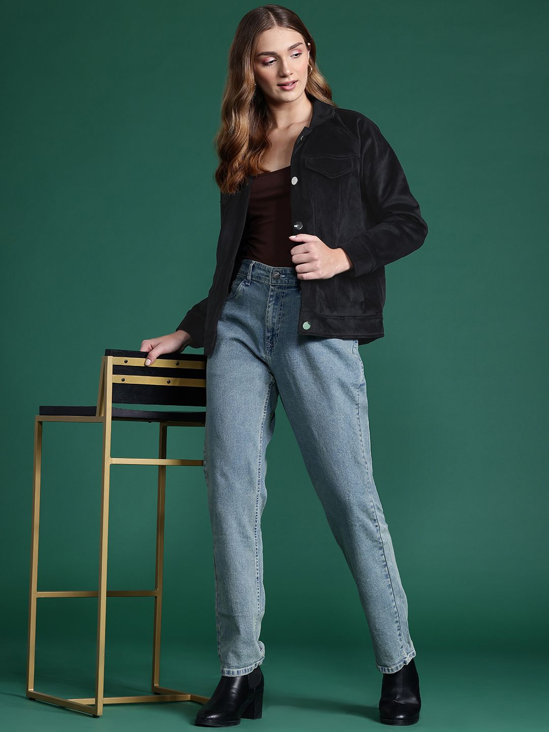 DressBerry Corduroy Tailored Jacket