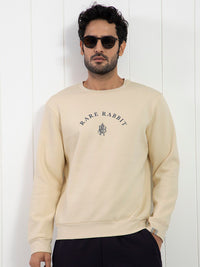 RARE RABBIT Men Nomic Logo Print Sweatshirt