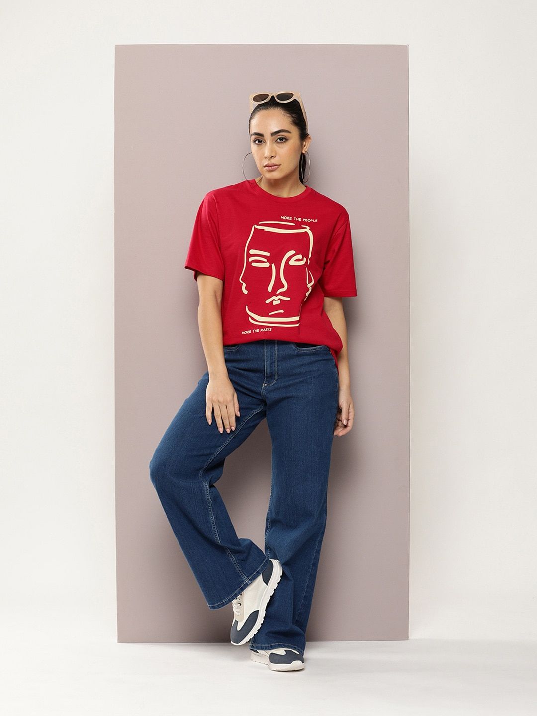 DILLINGER Graphic Printed Oversized Pure Cotton T-Shirt