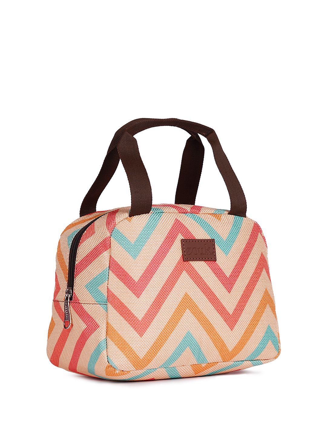 ZOUK Women Printed Insulated Lunch Bag
