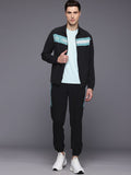 HRX by Hrithik Roshan Striped Rapid-Dry Running Tracksuit
