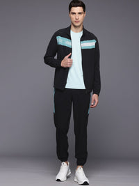 HRX by Hrithik Roshan Striped Rapid-Dry Running Tracksuit