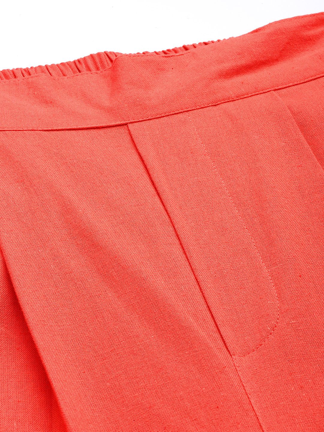 all about you Women Pleated Wide Leg Trousers