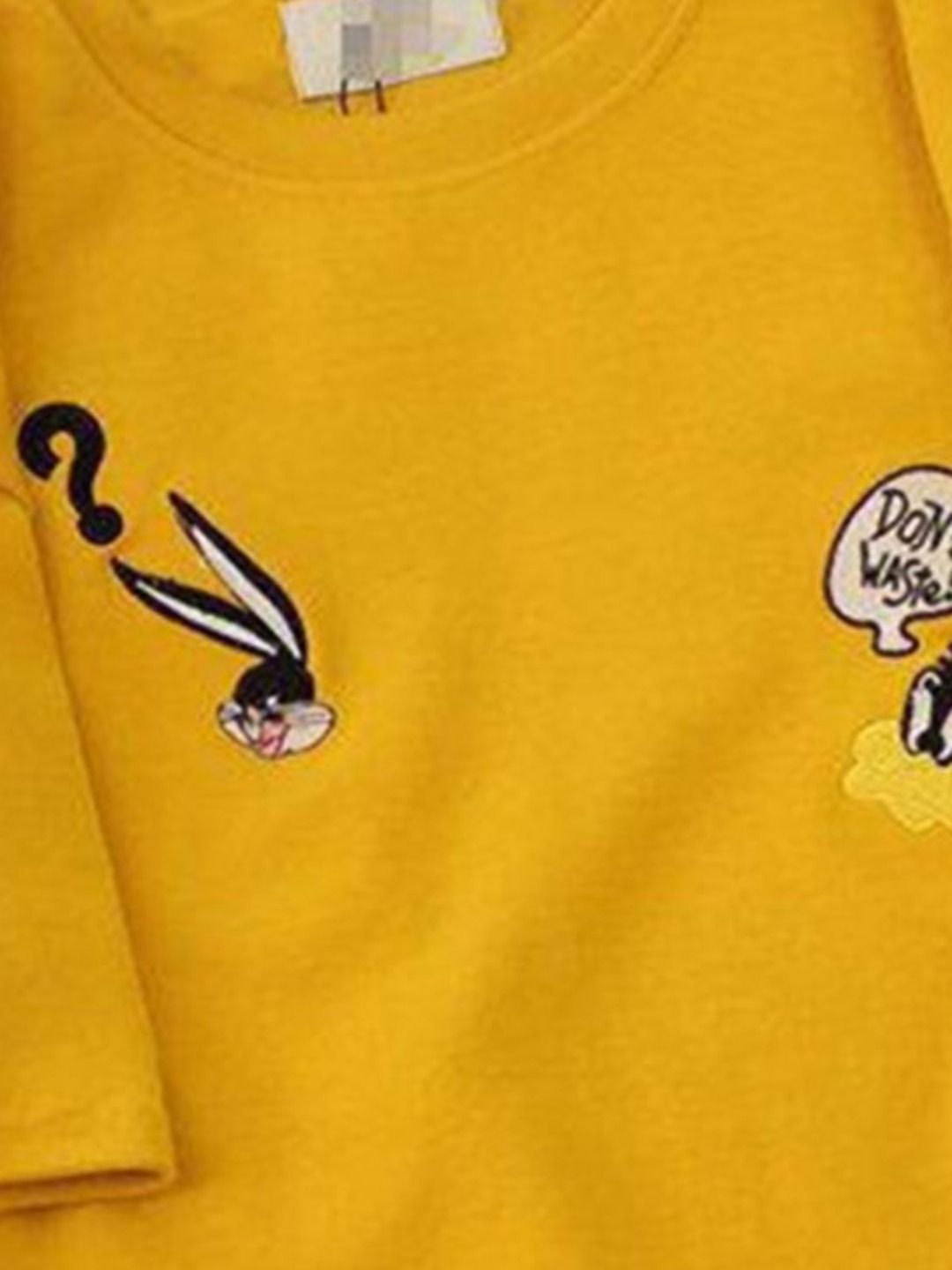 DressBerry Cartoon Printed Round Neck T-shirt
